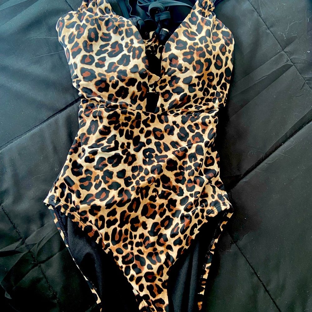 Cheetah Print Swimsuit